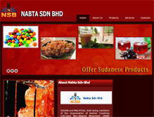 Tablet Screenshot of nabtaagro.com